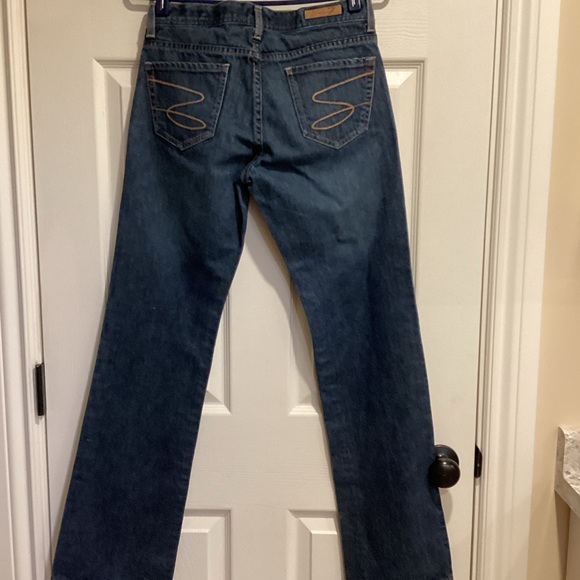 7 for all mankind Straight leg Medium wash Denim, Size 27 - Picture 3 of 16
